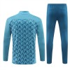 Olympique de Marseille Trainings Sweatshirt Quarter-zip 2024-25 Blauwe - Heren